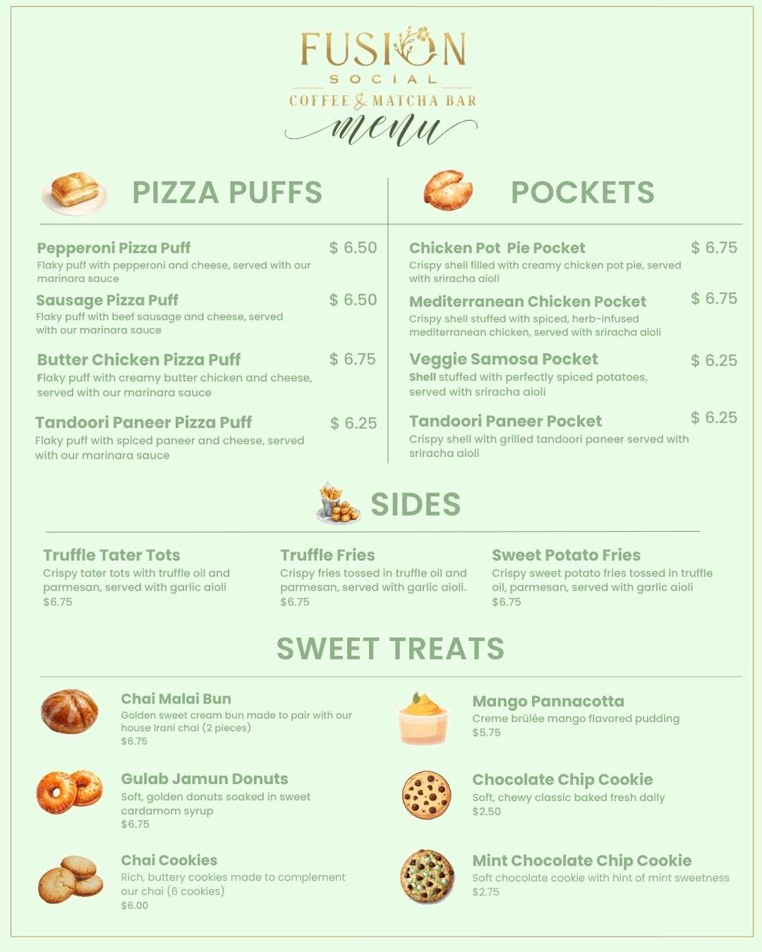 Menu Page 3